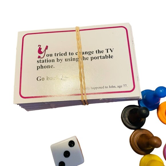 Senior Moments Board Game - Hilarious Memory Challenge For Seniors With Game Boo - Picture 6 of 12